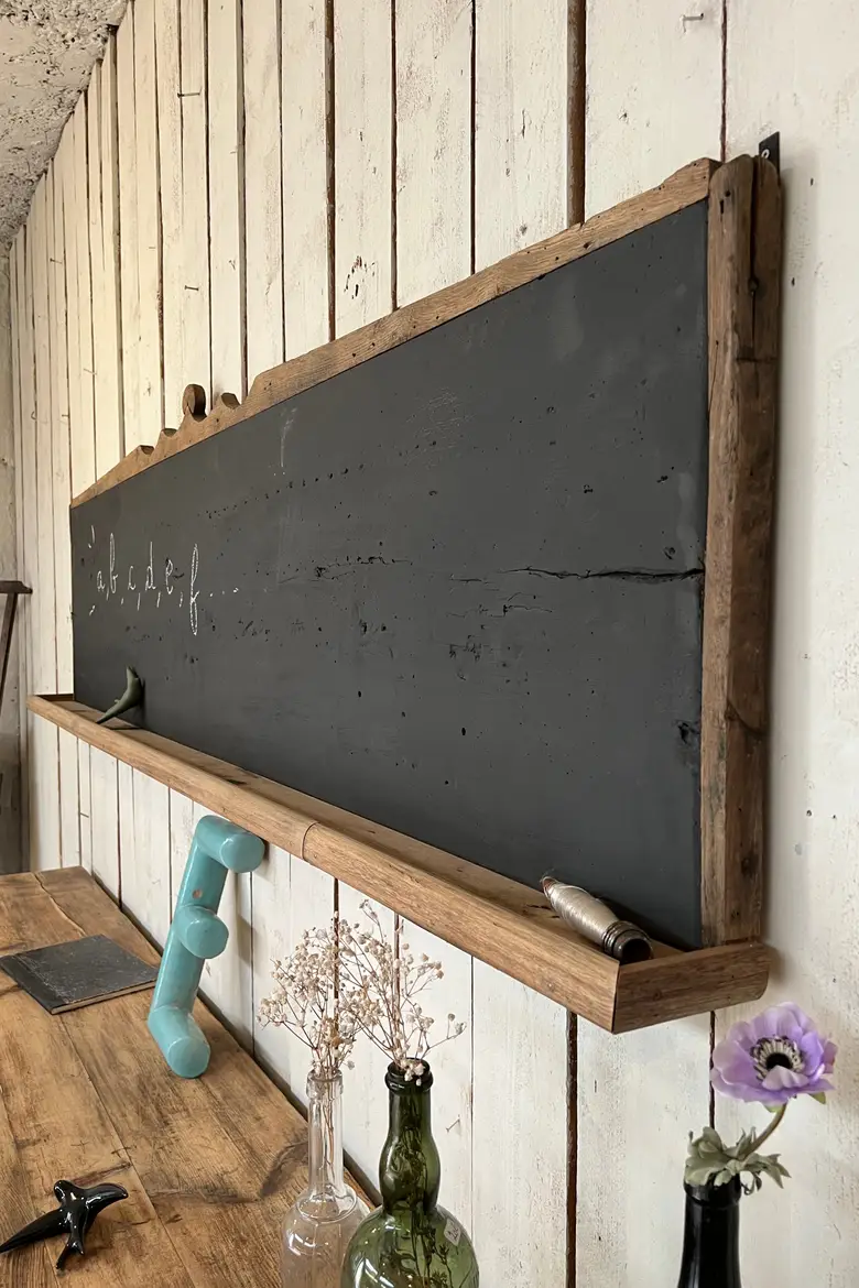 Ancien panneau en bois Début XXème