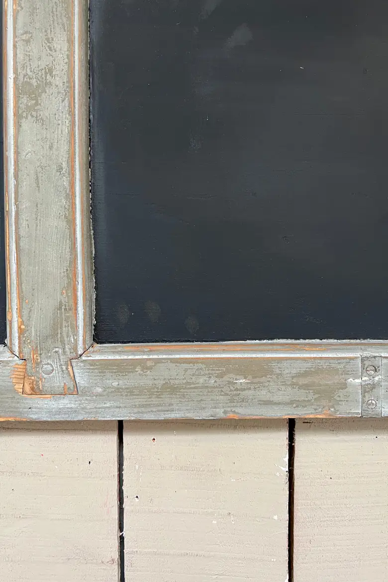 Ancien panneau/tableau en bois