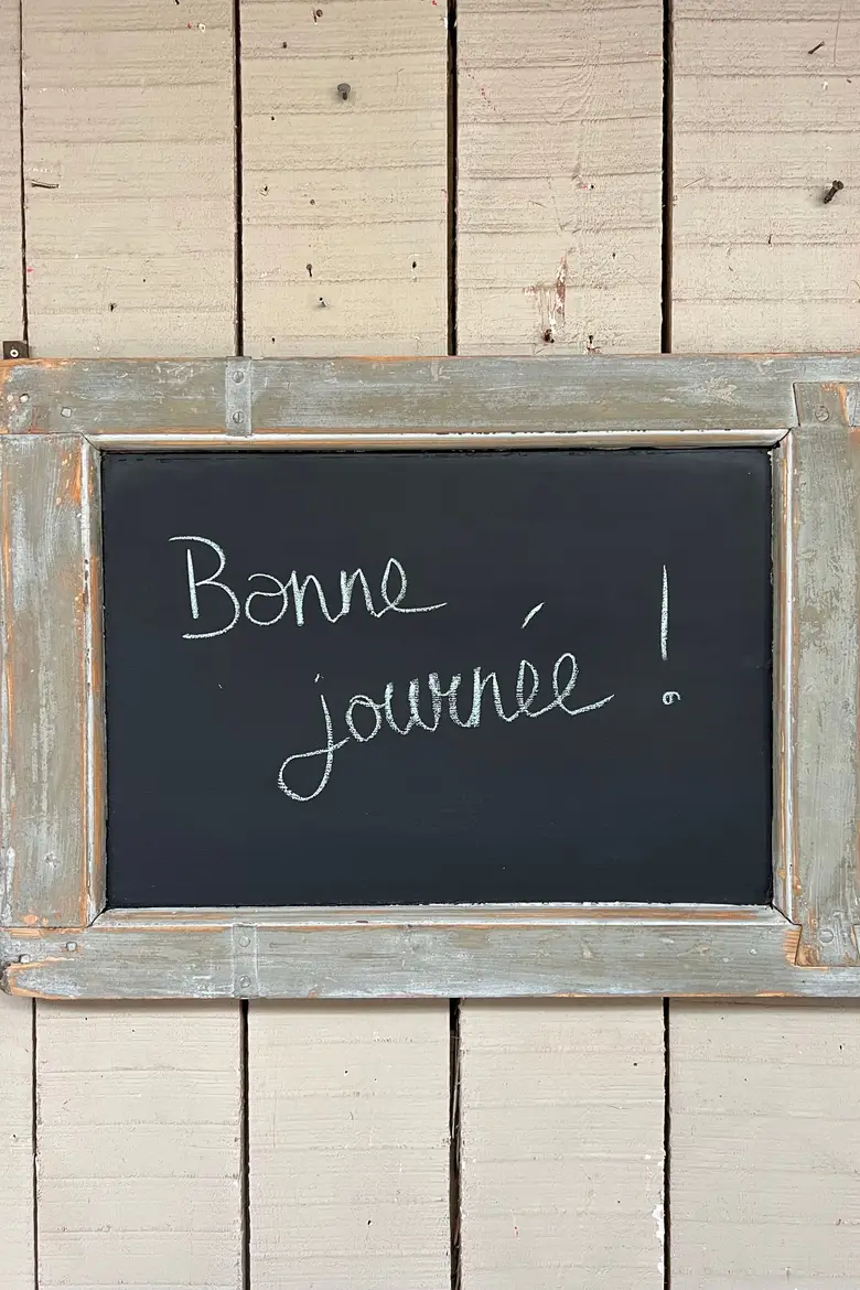 Ancien panneau/tableau en bois