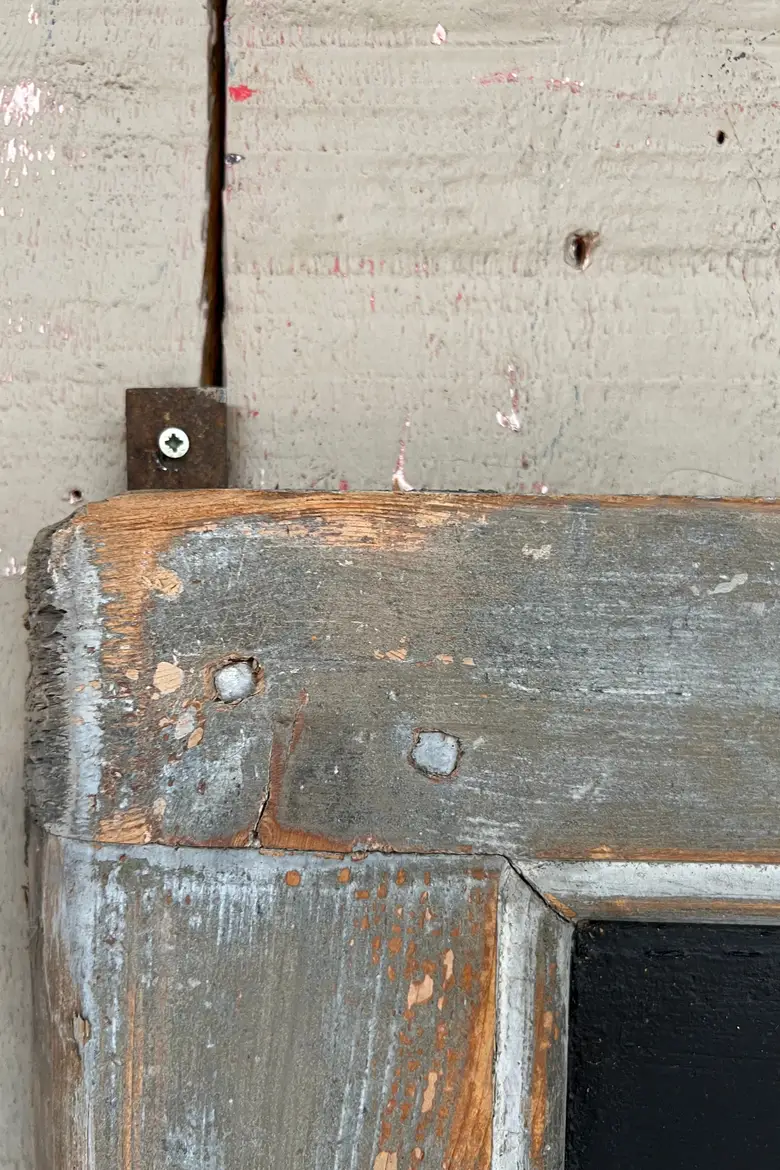 Ancien panneau/tableau en bois