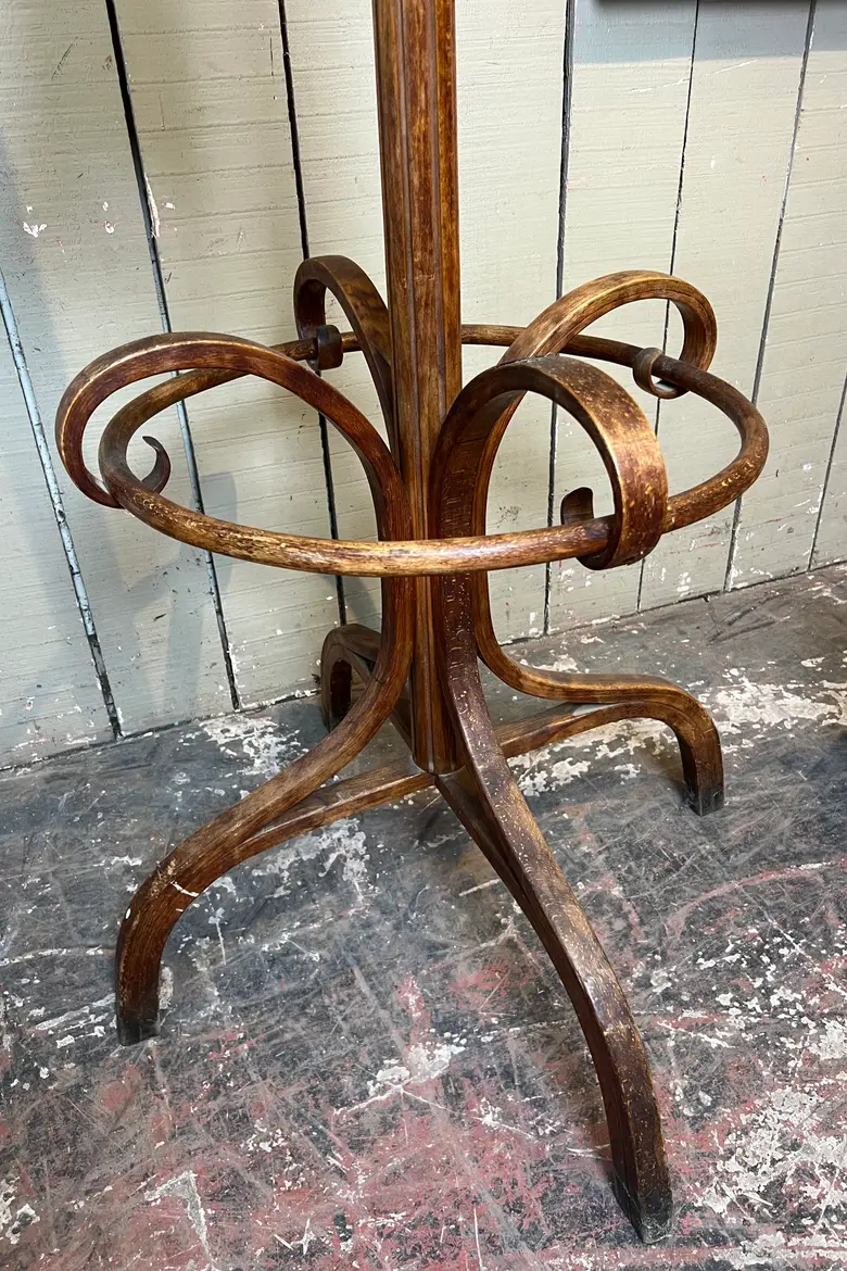 Ancien porte-manteau perroquet Thonet