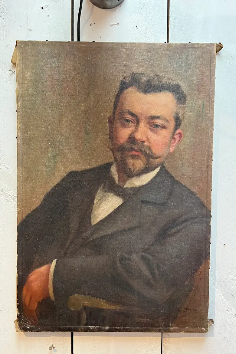 Ancien portrait 19ème