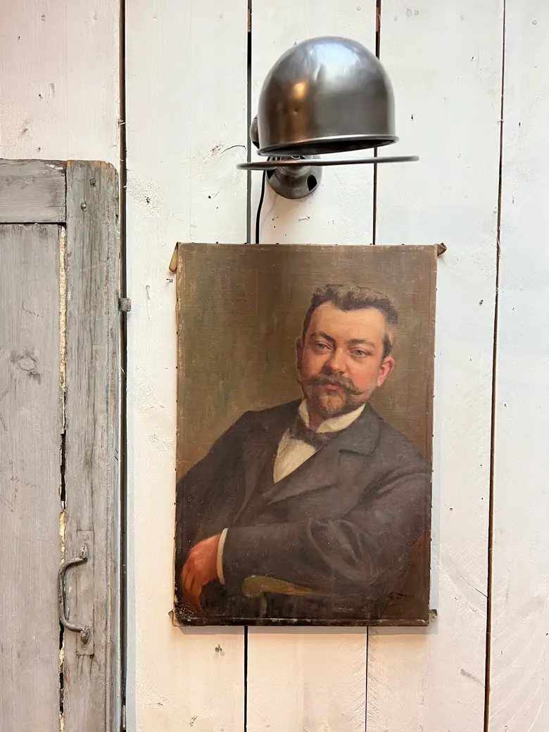 Ancien portrait 19ème