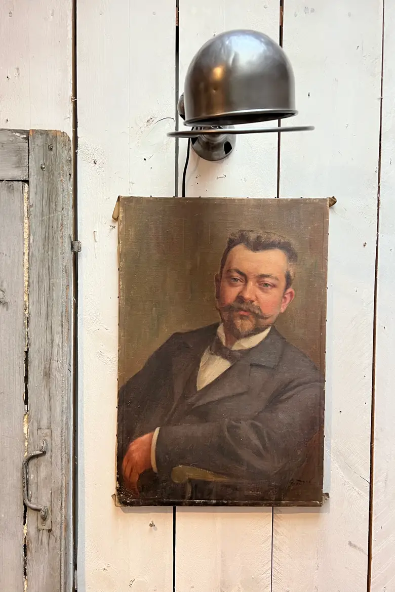 Ancien portrait 19ème