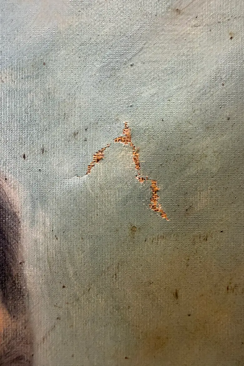 Portrait d’ancêtre – début XXe — Ancien portrait d’ancêtre