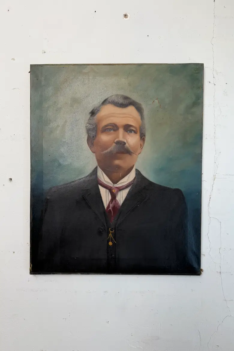 Portrait d’ancêtre – début XXe — Ancien portrait d’ancêtre