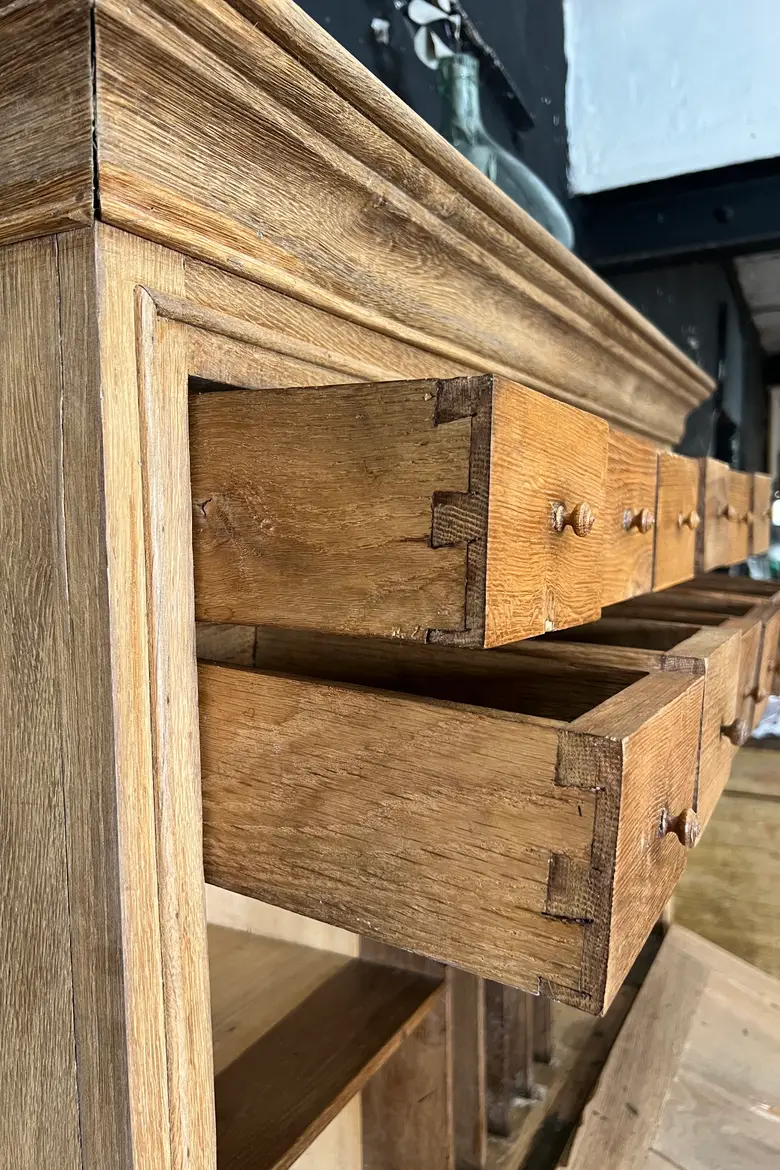 Ancien secrétaire en chêne