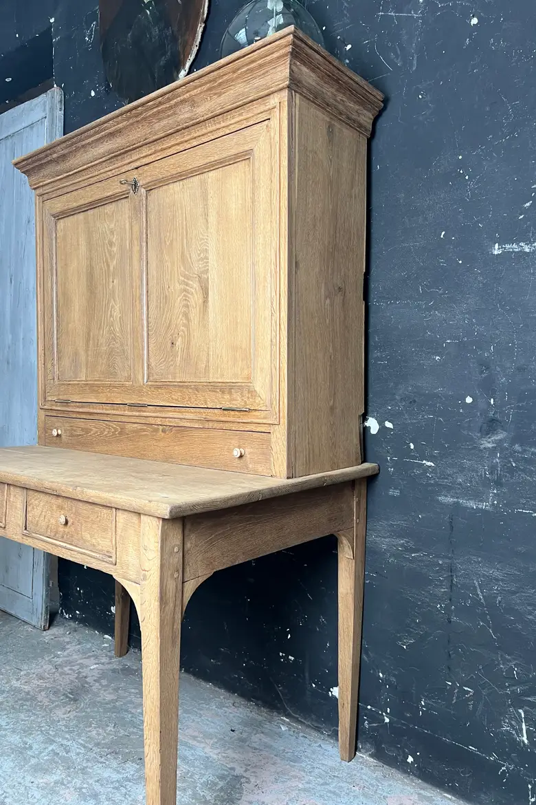 Ancien secrétaire en chêne