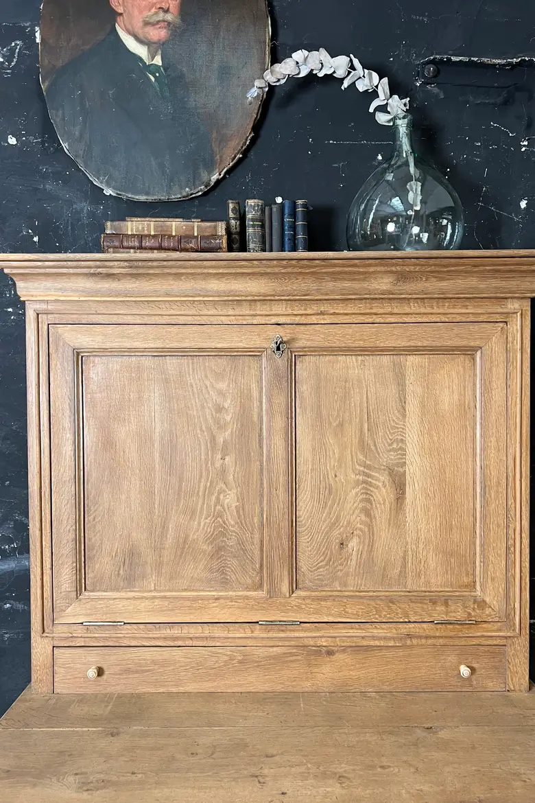 Ancien secrétaire en chêne