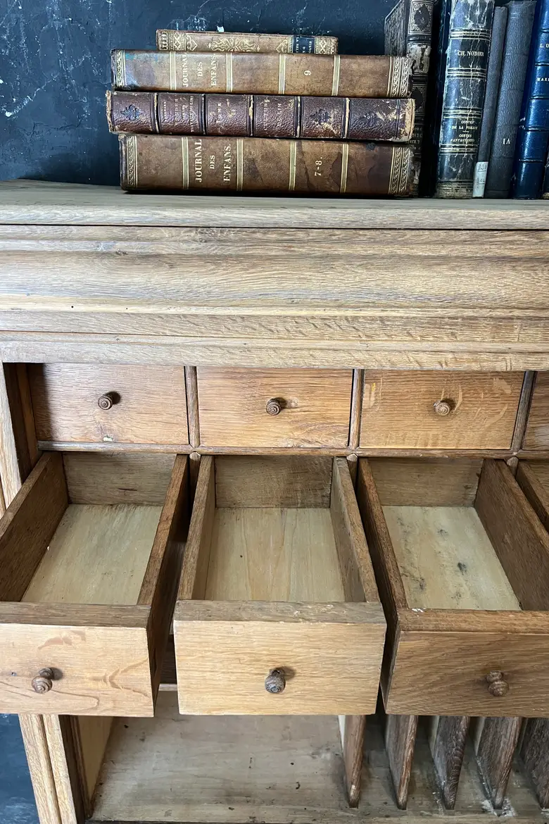 Ancien secrétaire en chêne