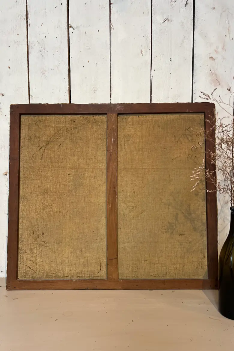 Ancien tableau de fleurs
