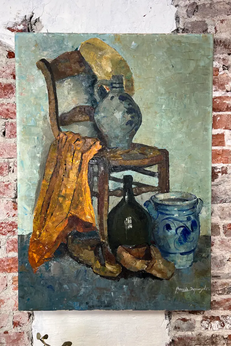 Ancien tableau de nature morte – Années 20
