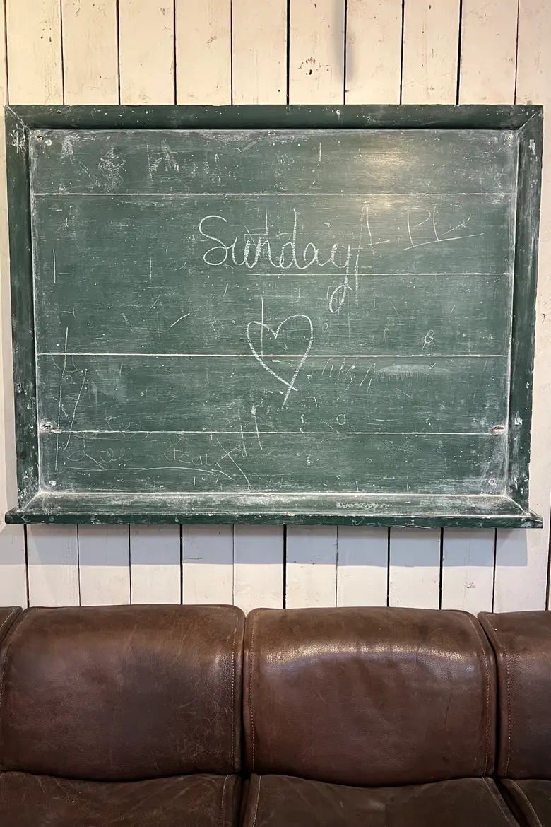 Ancien tableau d’école