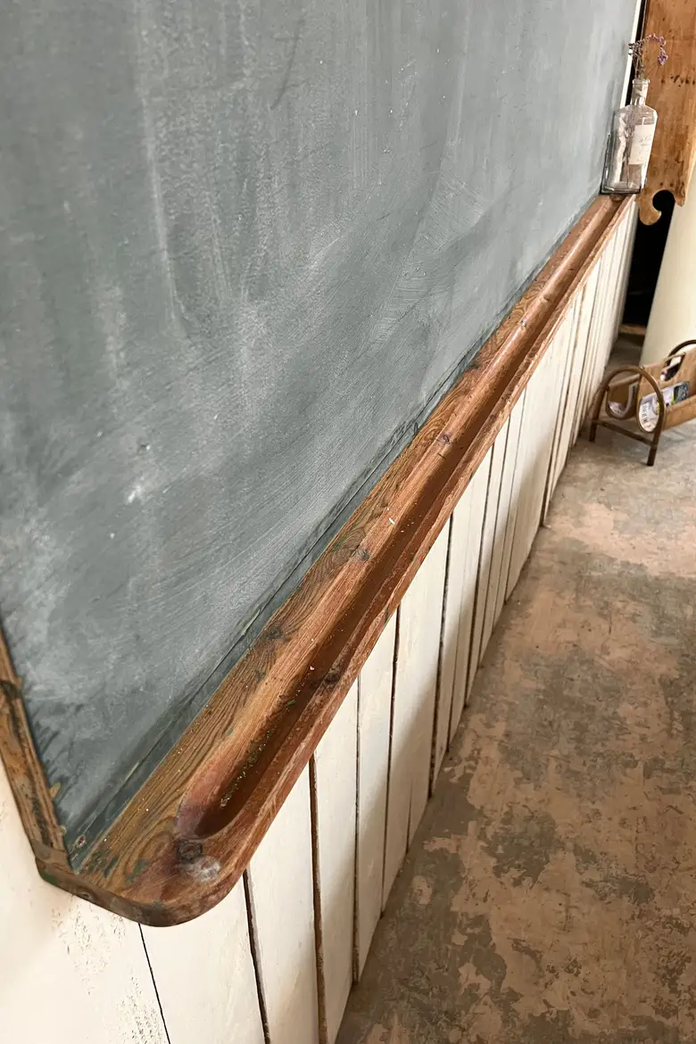 Ancien tableau d’école Années 50