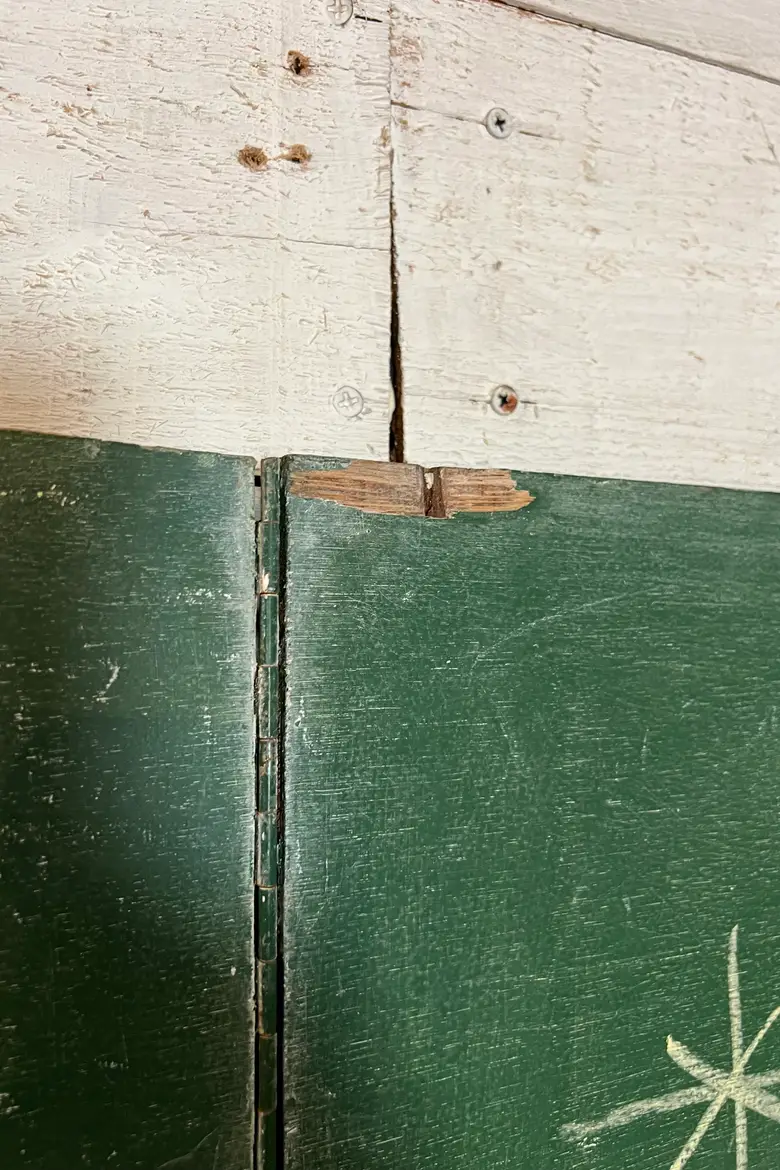 Ancien tableau d’école Années 50