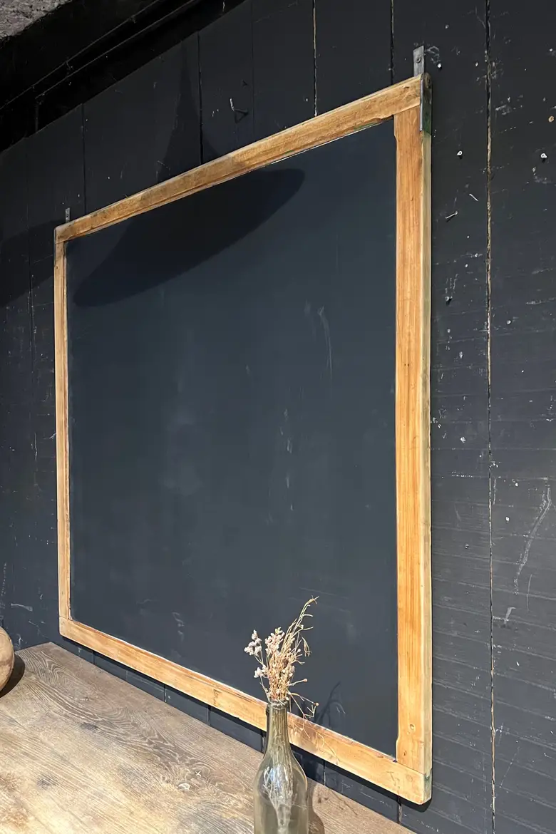 Ancien tableau d’école Années 50