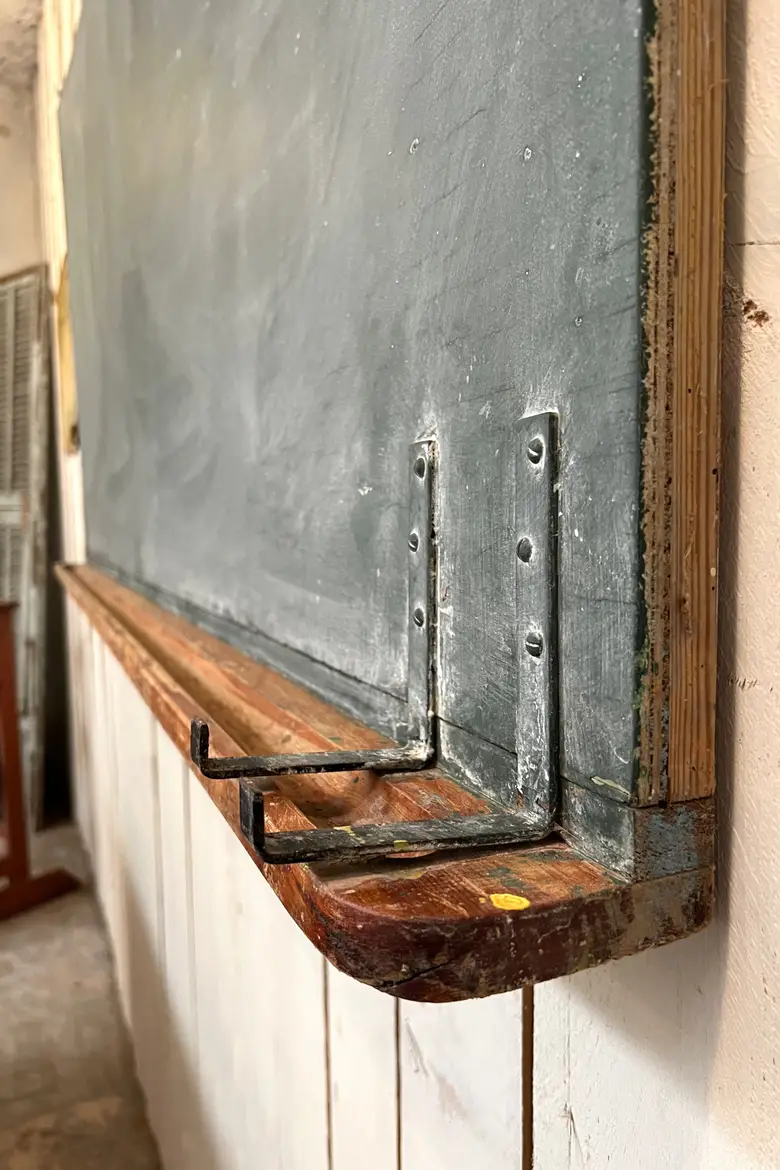 Ancien tableau d’école Années 50