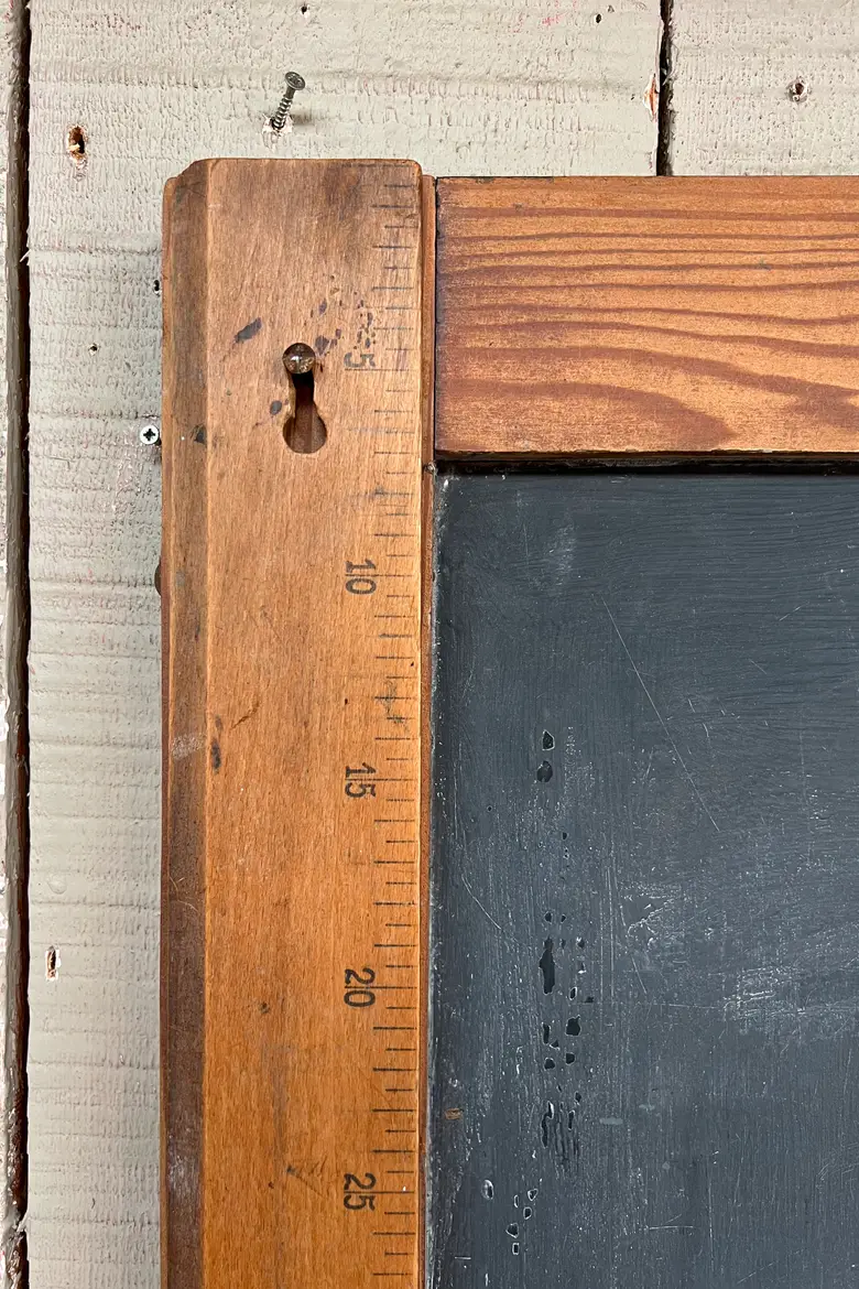 Ancien tableau d’école Années 50