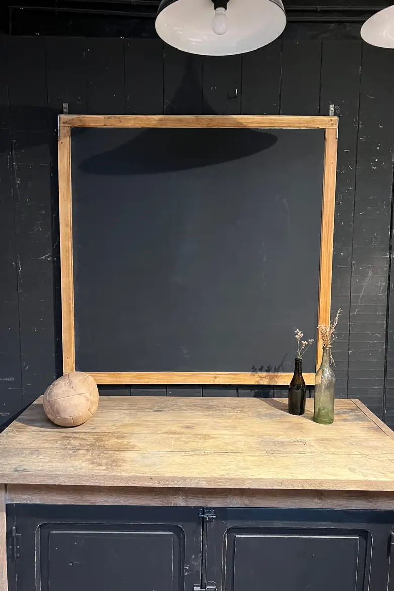 Ancien tableau d’école Années 50