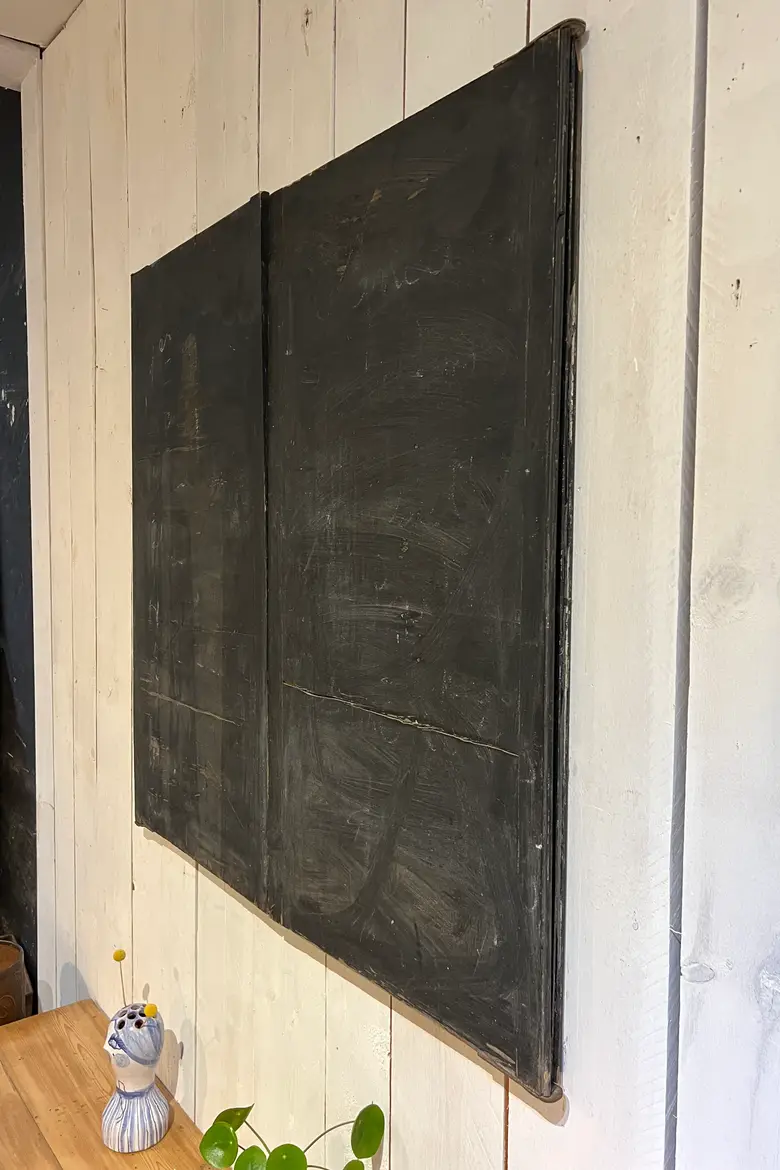Ancien tableau d’école Années 50