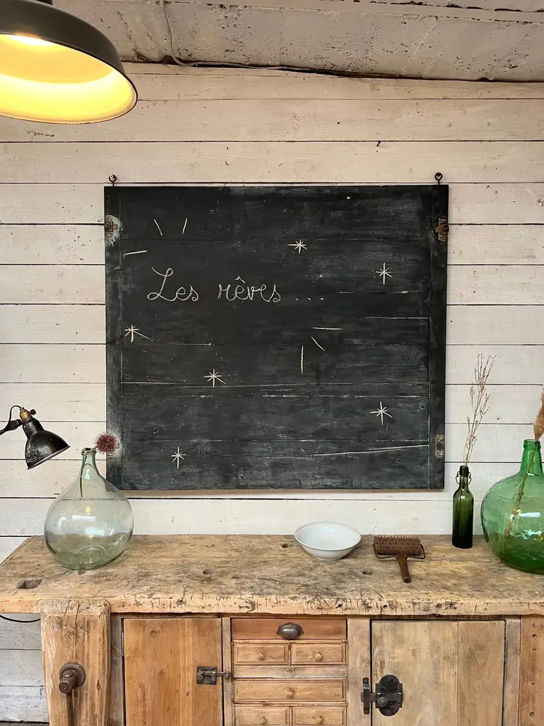 Ancien tableau d’école Début XXème