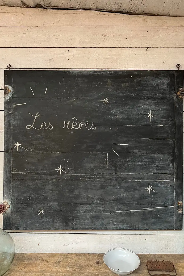 Ancien tableau d’école Début XXème
