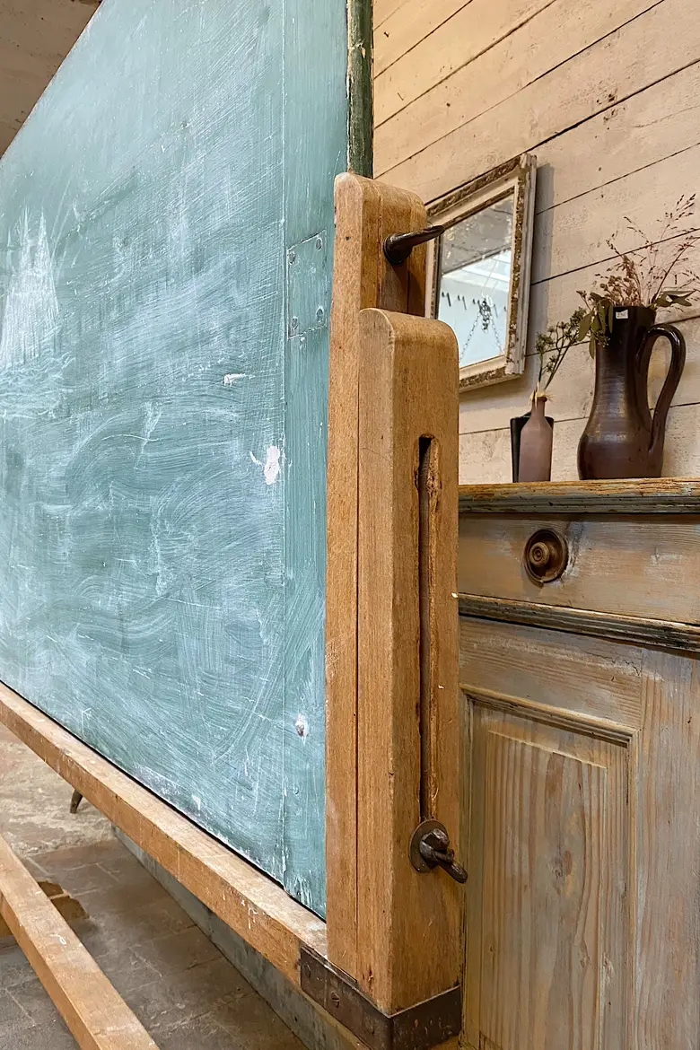 Ancien tableau d’école double face Début XXème