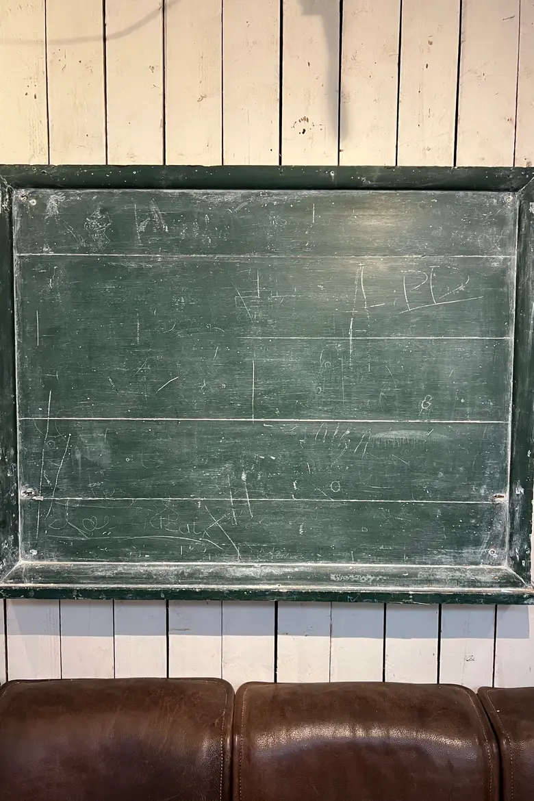 Ancien tableau d’école