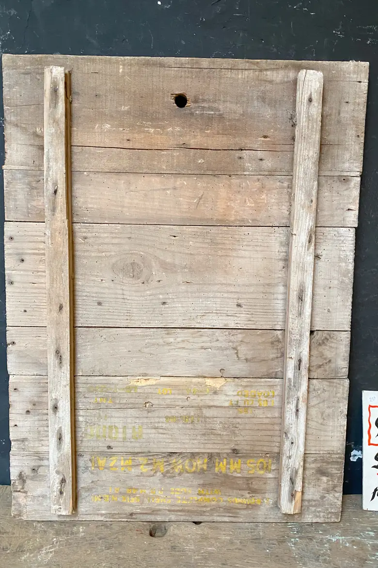 Ancien tableau d’outils en bois Début XXeme