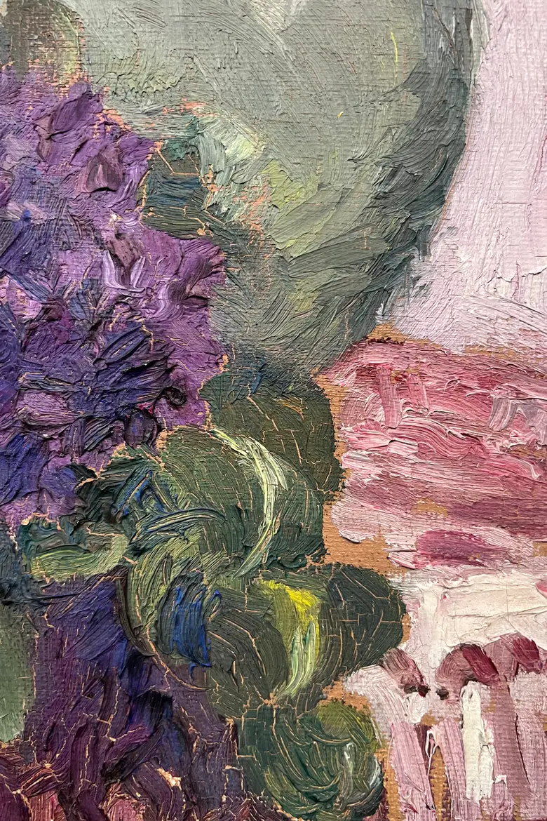 Ancien tableau nature morte