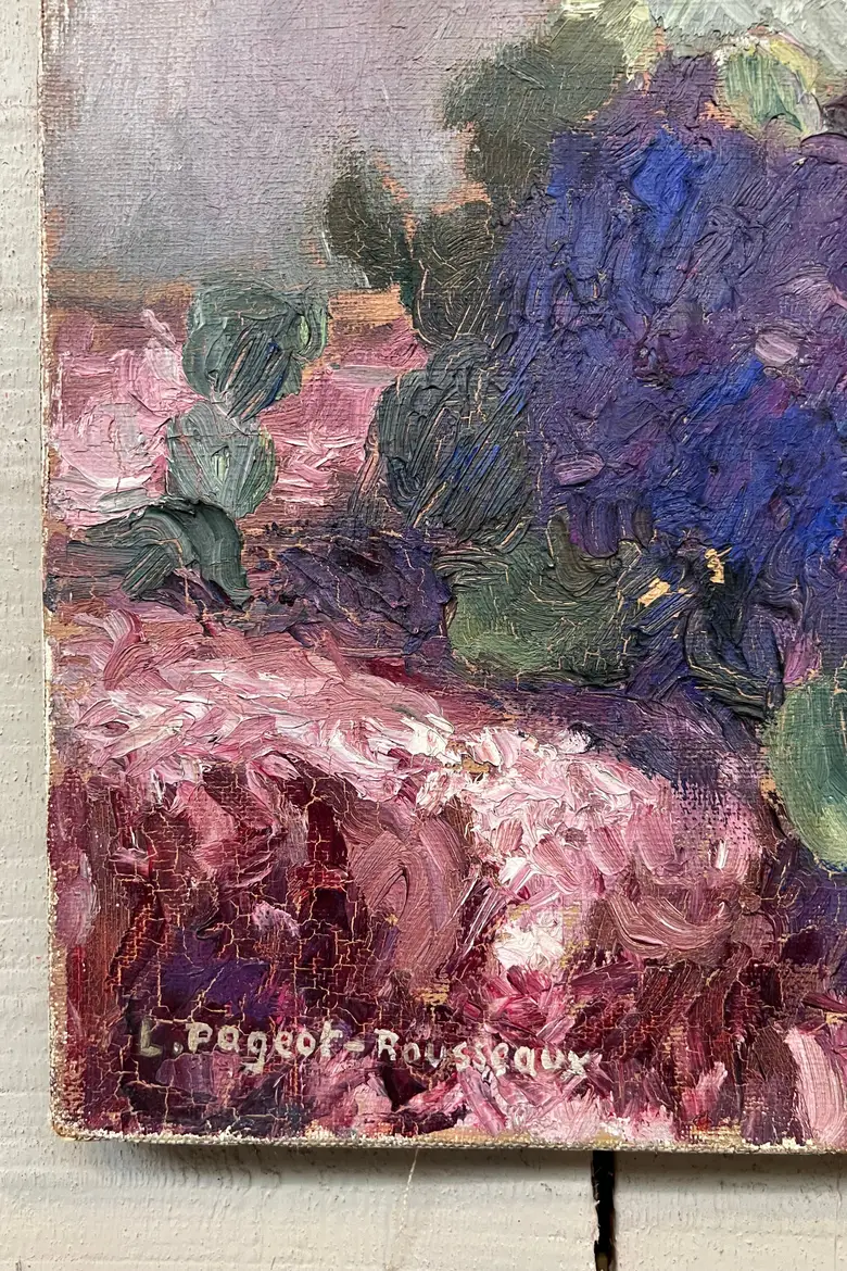 Ancien tableau nature morte