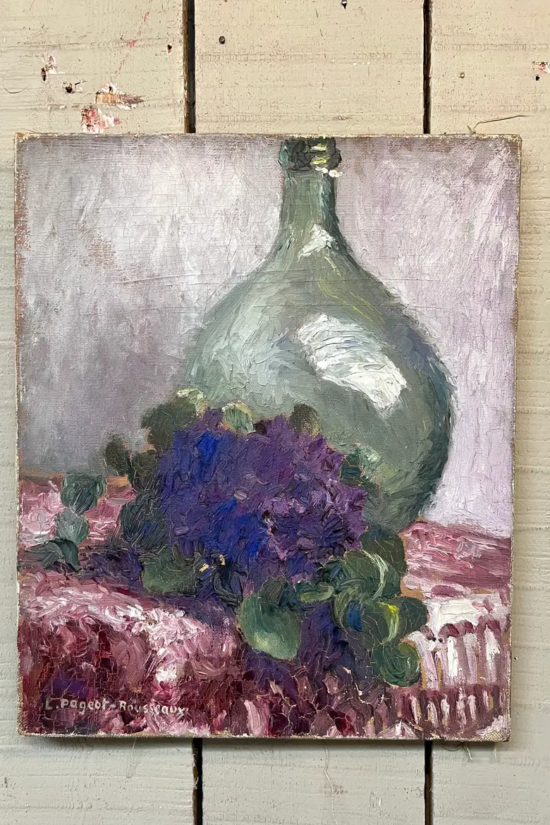 Ancien tableau nature morte