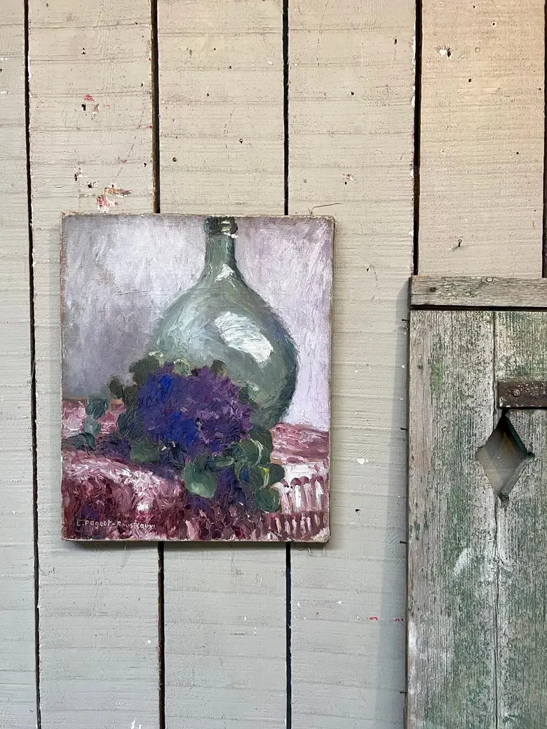 Ancien tableau nature morte