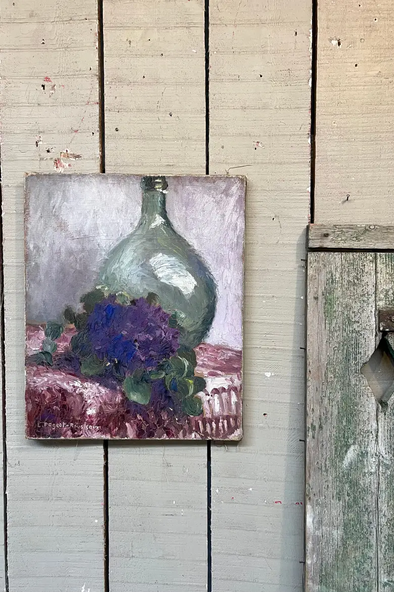 Ancien tableau nature morte