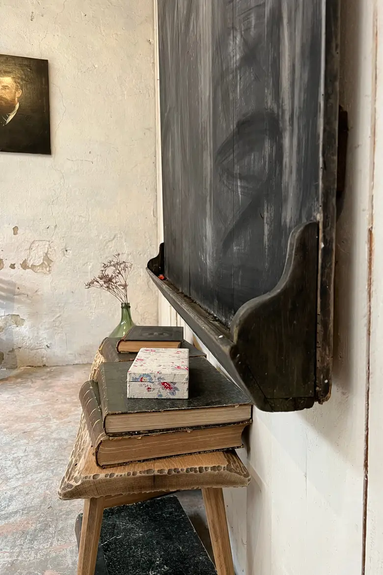 Ancien tableau noir d’école Début XXème
