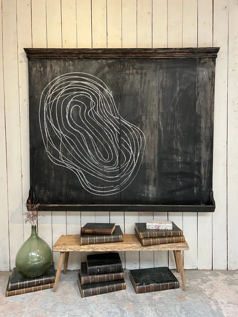 Ancien tableau noir d’école Début XXème