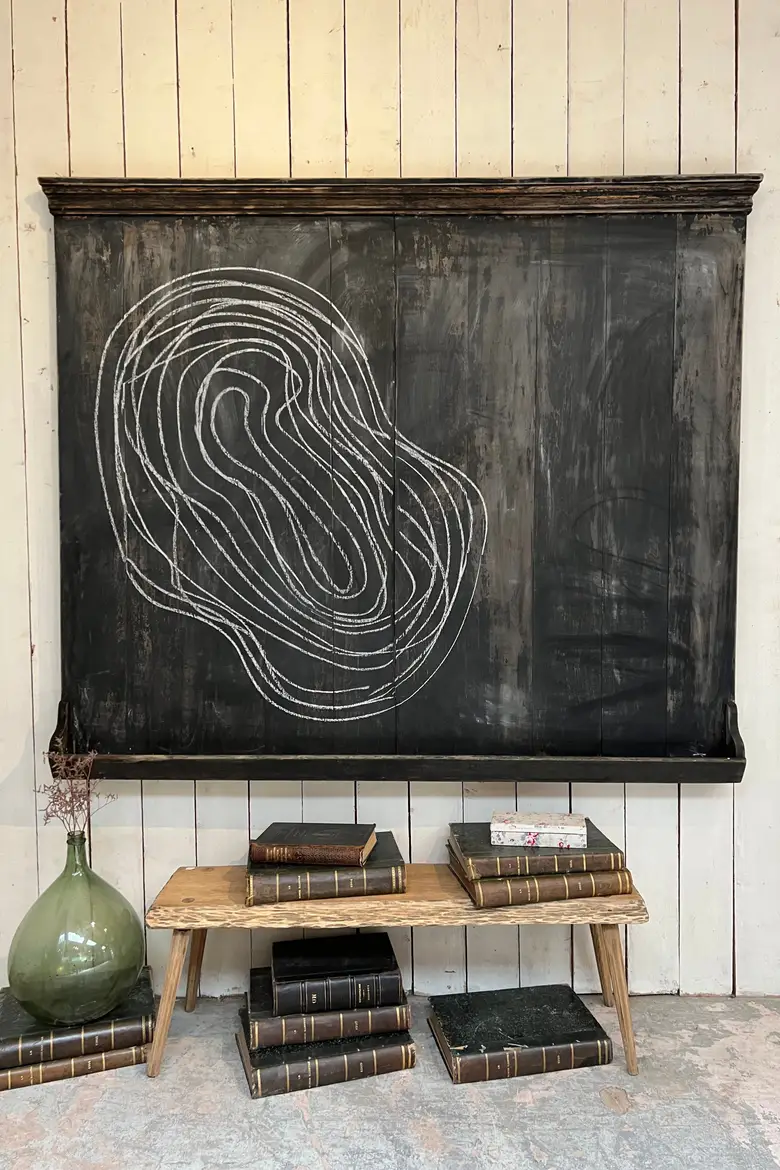 Ancien tableau noir d’école Début XXème