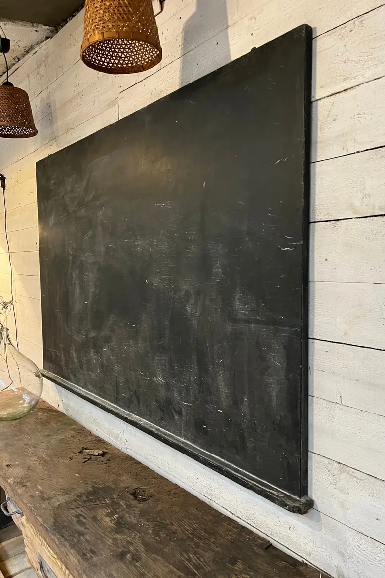 Ancien tableau noir d’école Début XXème