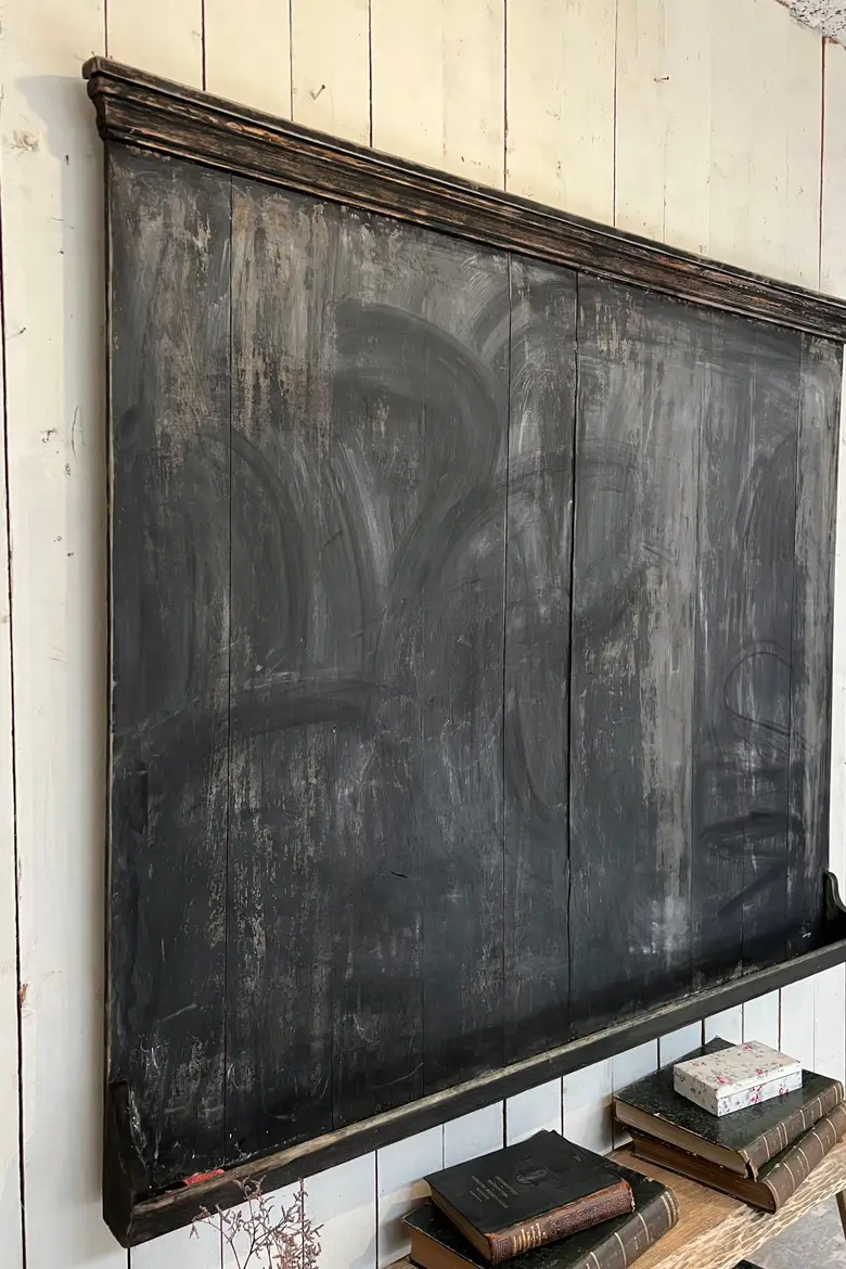 Ancien tableau noir d’école Début XXème