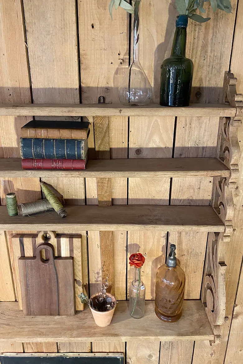 Ancien verrier en orme Début XXème