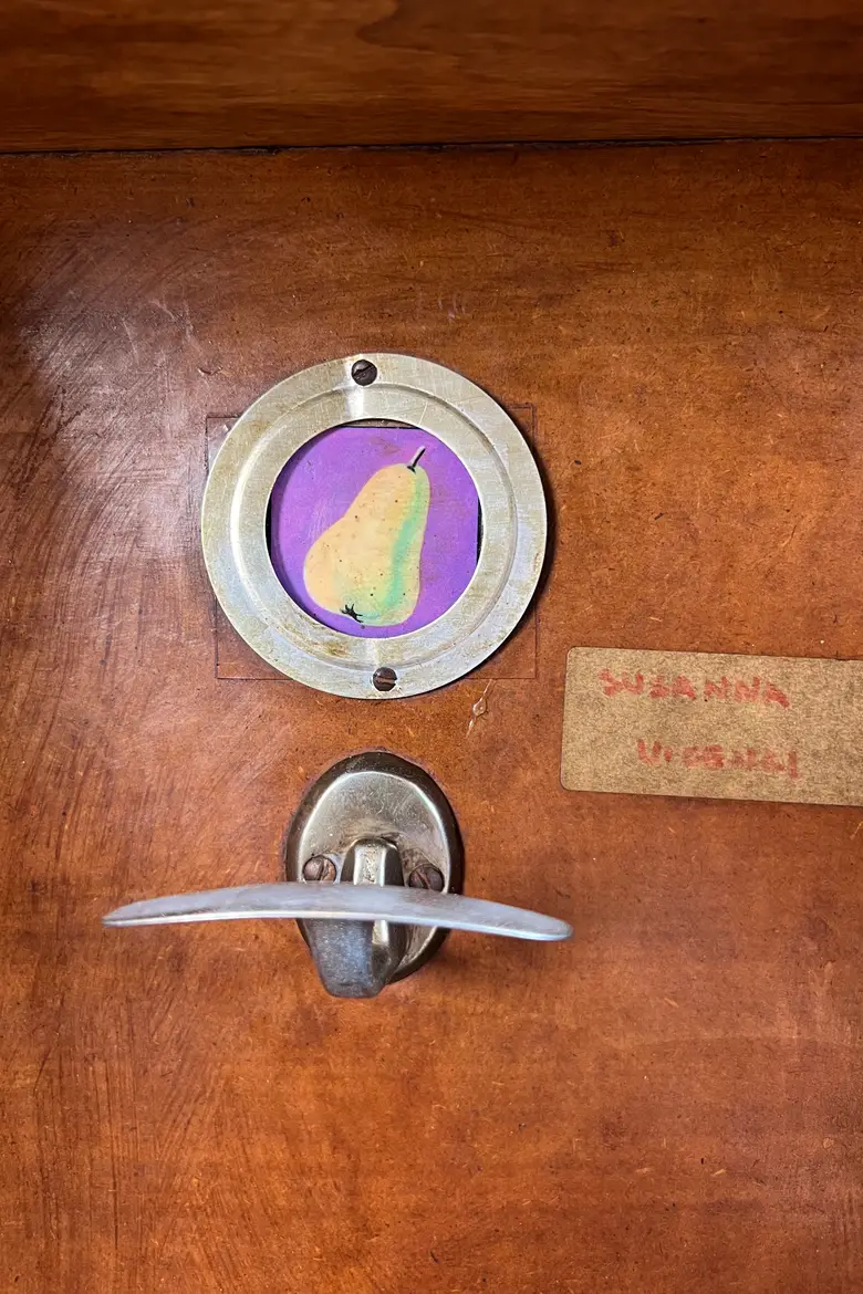 Ancien vestiaire d’école – Italie, années 1950