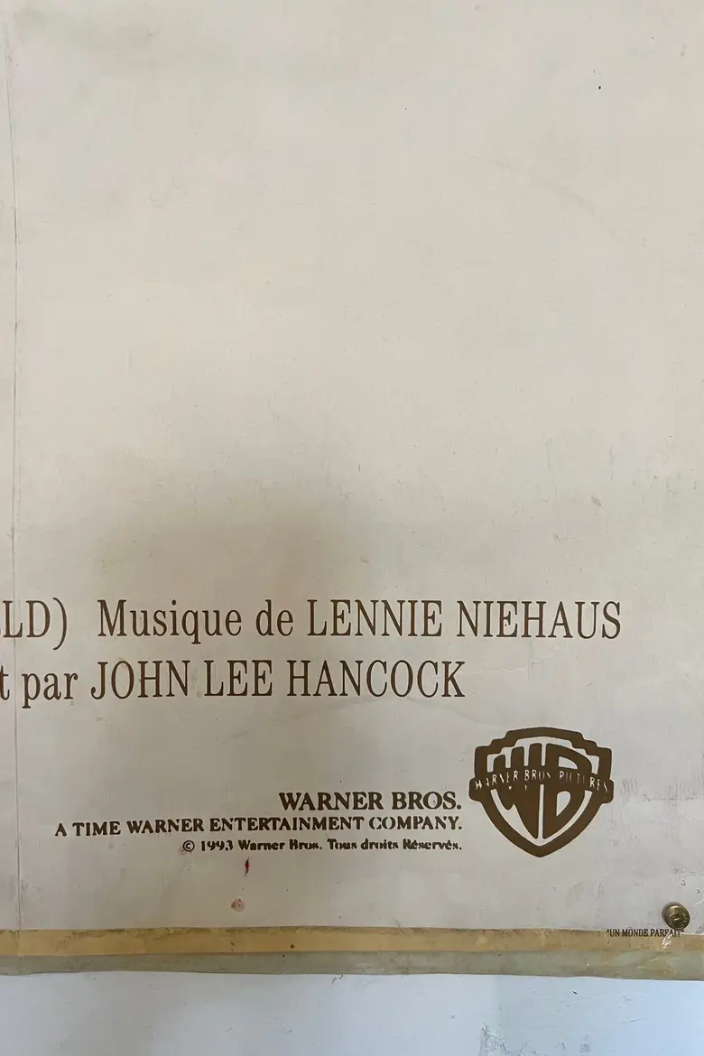 Ancienne affiche de cinéma Années 90