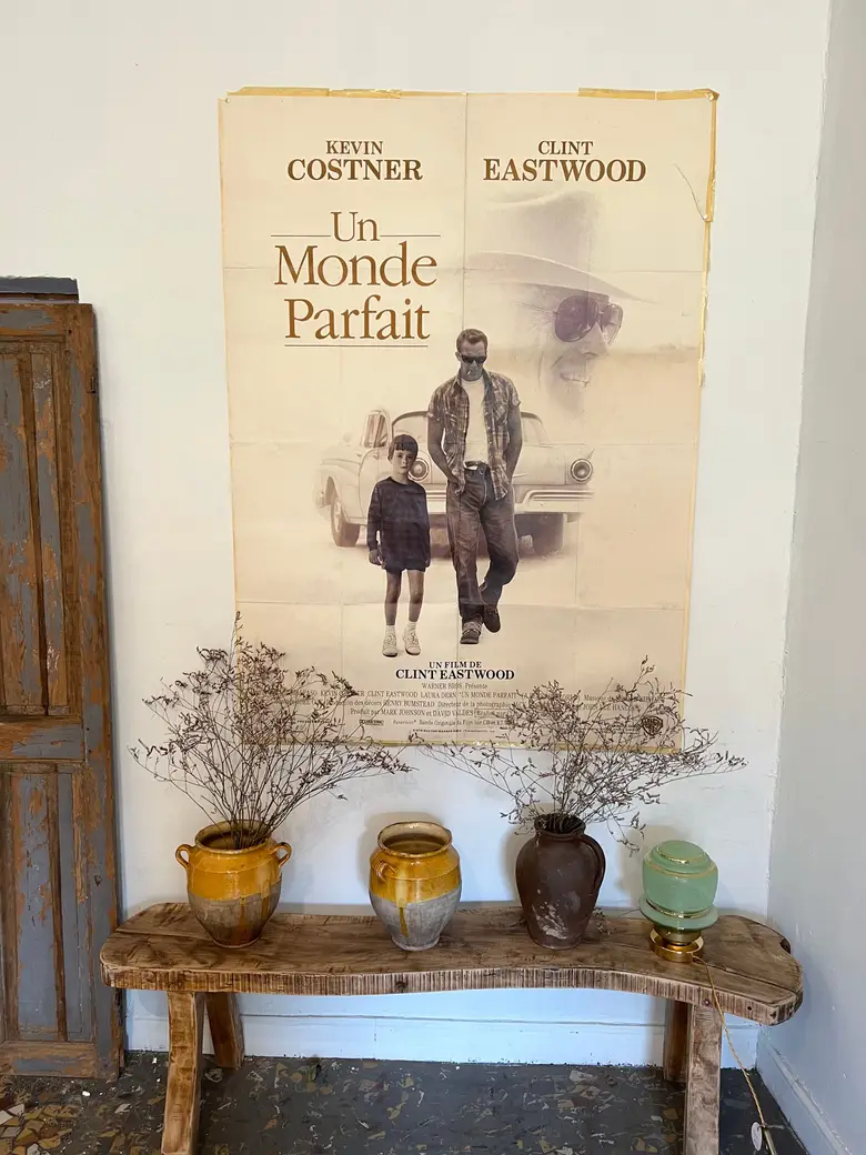 Ancienne affiche de cinéma Années 90