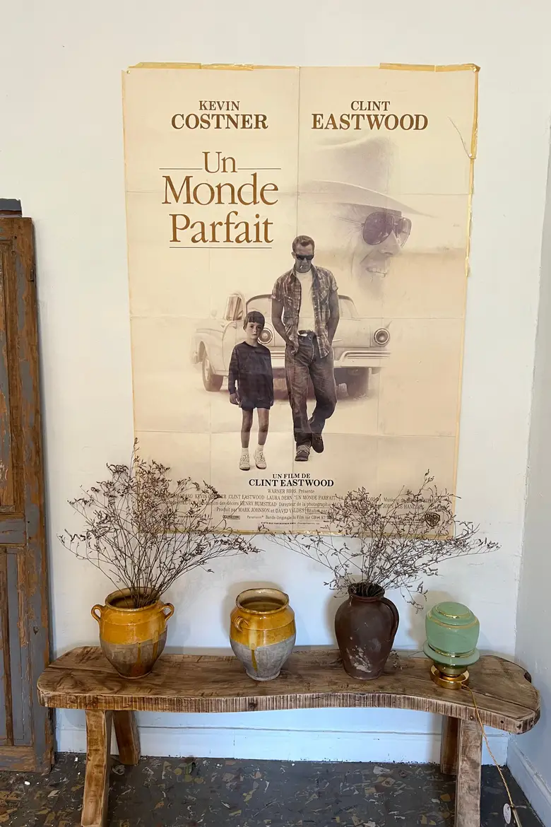 Ancienne affiche de cinéma Années 90