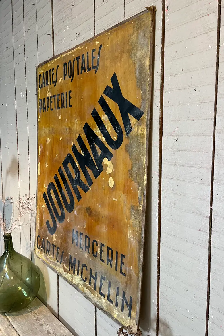 Ancienne affiche publicitaire