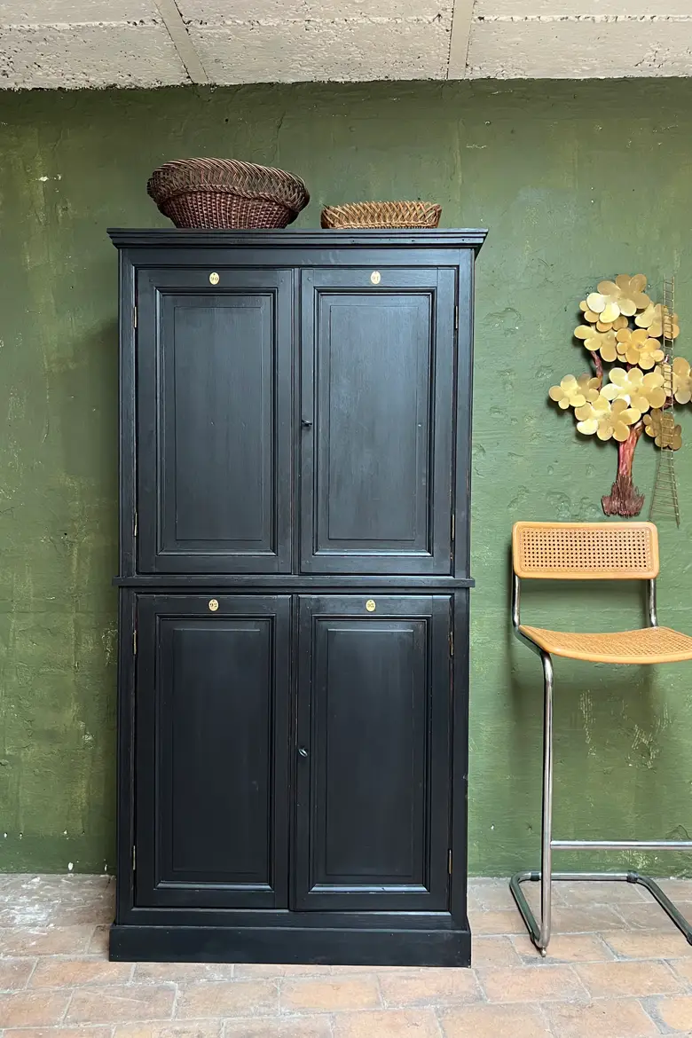 Ancienne armoire d’internat 4 portes Début XXème