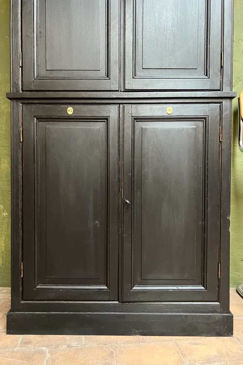 Ancienne armoire d’internat 4 portes Début XXème
