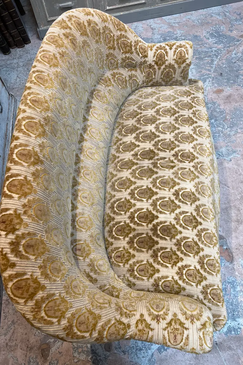 Ancienne banquette de style Napoléon 3
