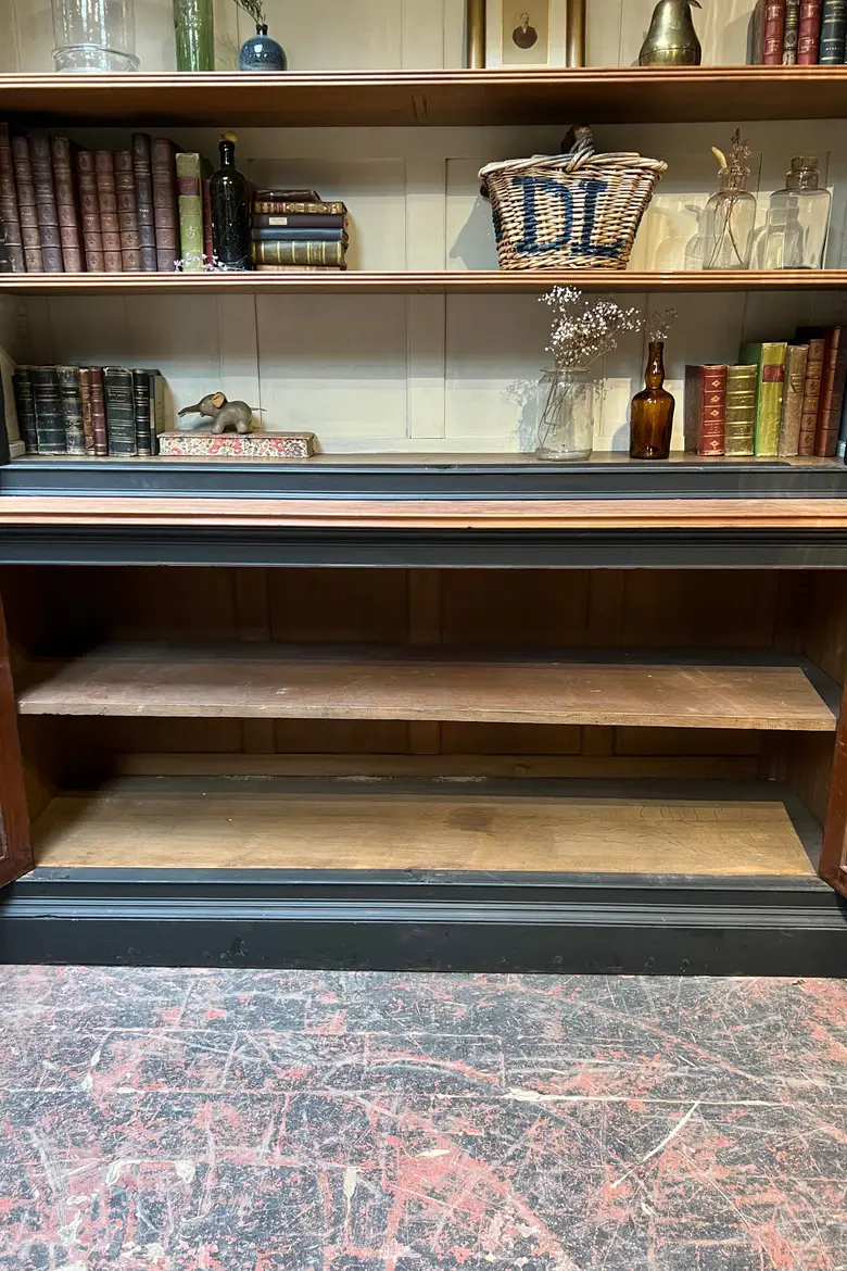 Ancienne bibliothèque en acajou fin 19ème