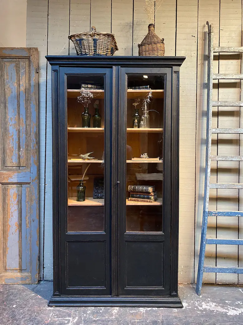 Ancienne bibliothèque en chêne Début XXème